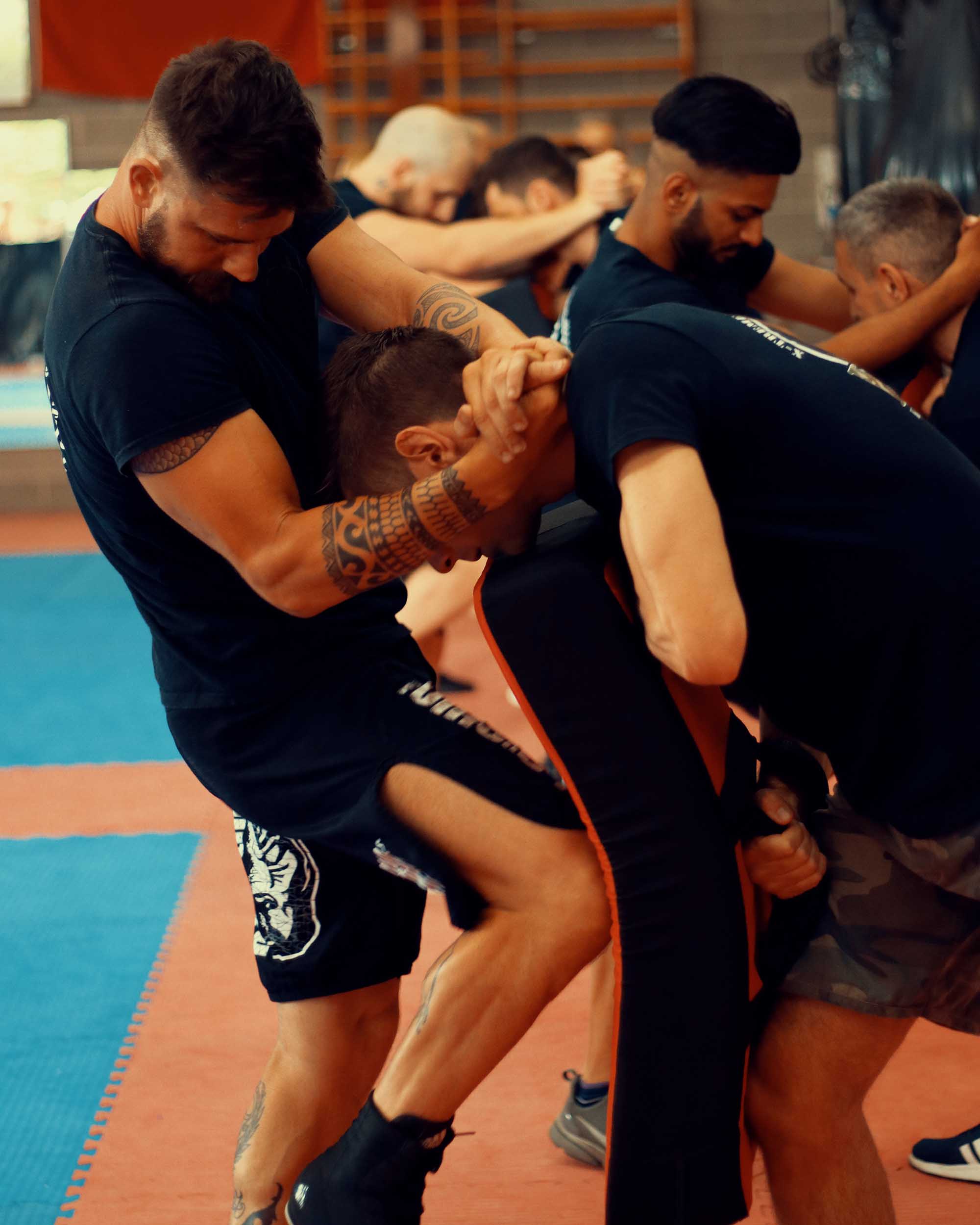 Corso Krav Maga Brescia. Allenamenti durante i nostri corsi di Krav Maga a Brescia Official Course gym