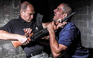 Krav Maga firearm disarm